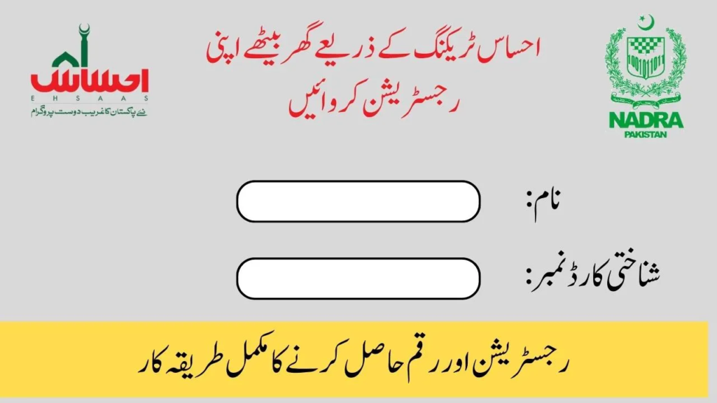 Ehsaas Tracking 8171 Pass CNIC Check احساس پروگرام رقم چیک